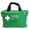 First aid bag (Carry Handles) 3 Clear Fold Out Pockets 