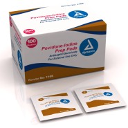 Povidone-iodine pads