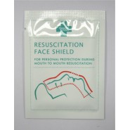 Resuscitation Filter Face Shield (Disposable)
