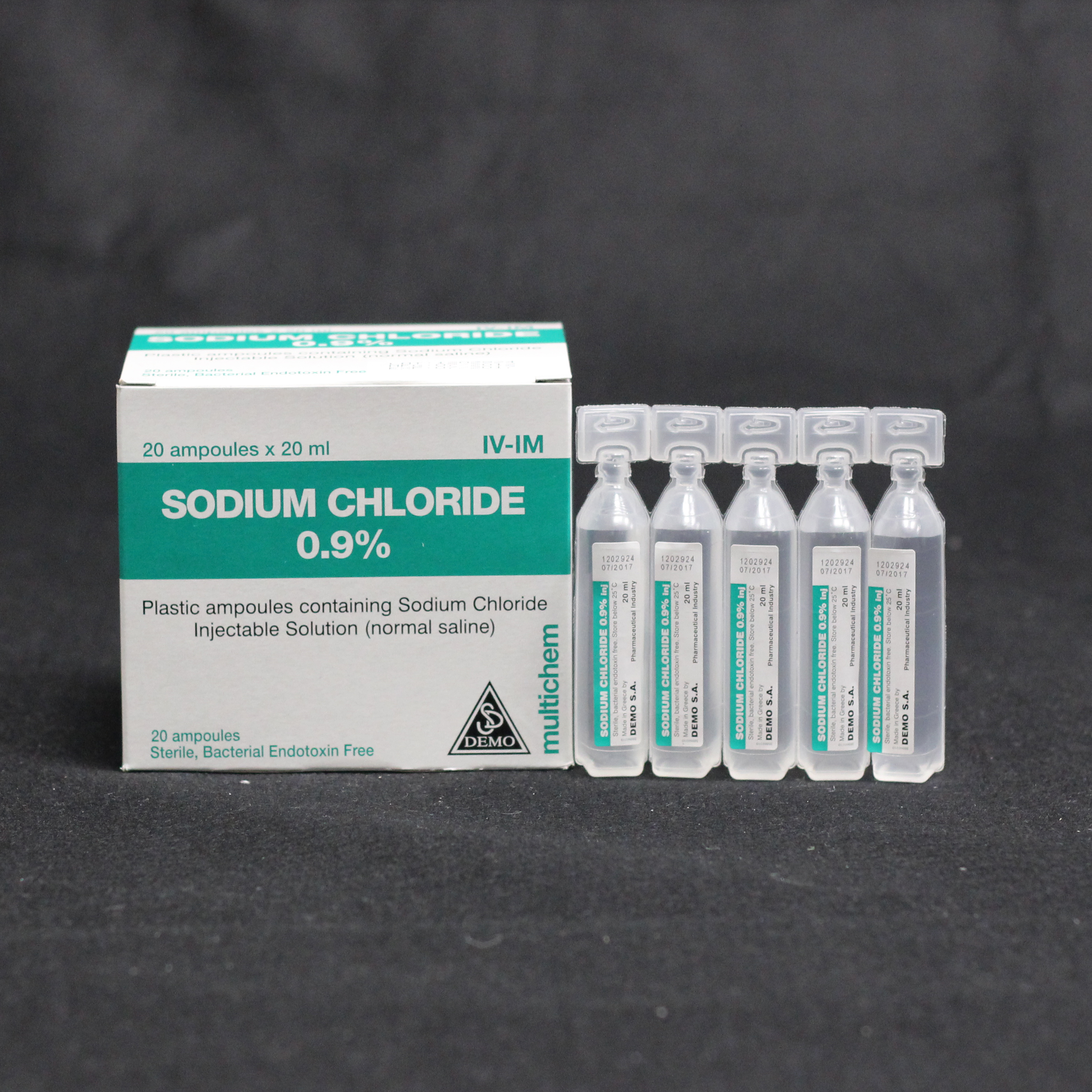 Sodium Chloride / Saline | Industrial First Aid Supplies